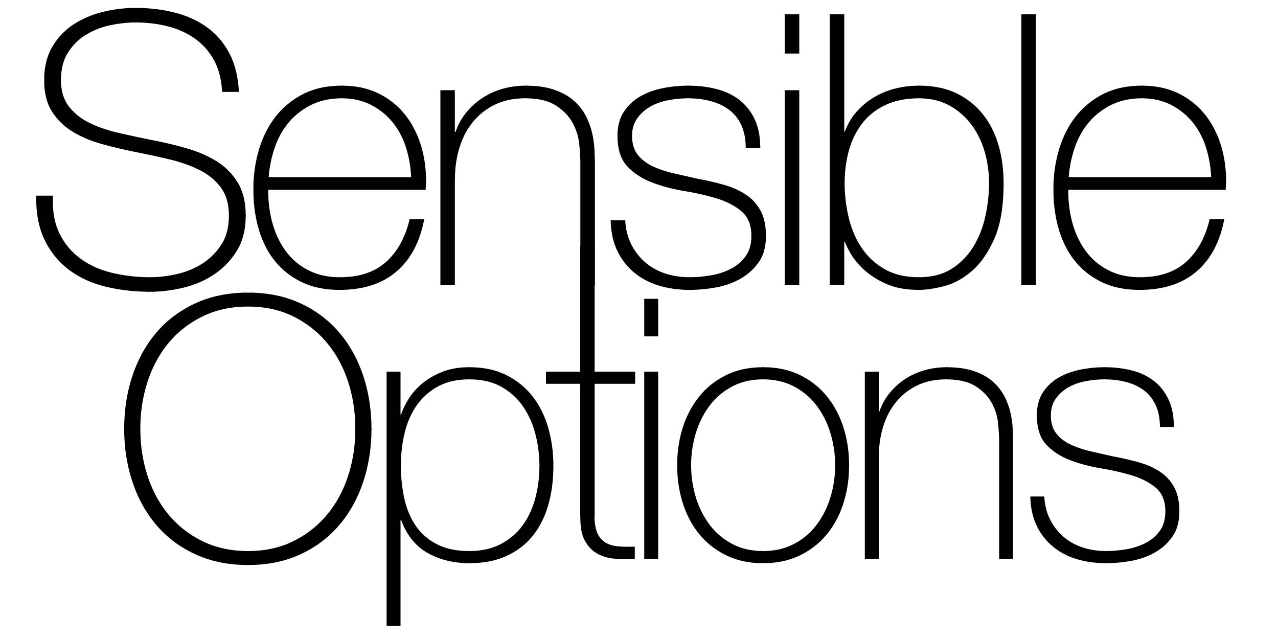 The Sensible Options Brand